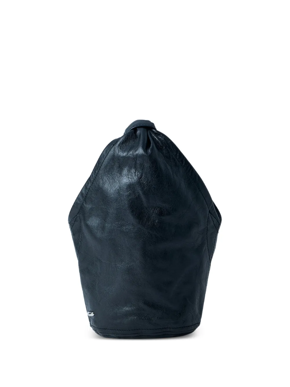 OUR LEGACY Fofinho Drip leather shoulder bag - Nero