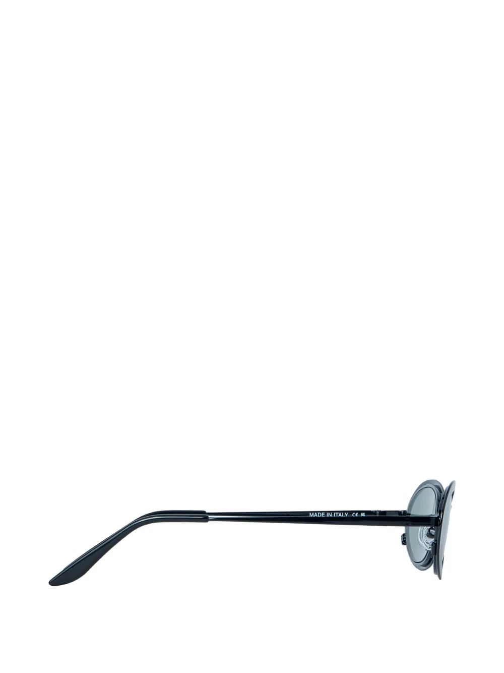  Our Legacy Oval-frame Sunglasses - Black 