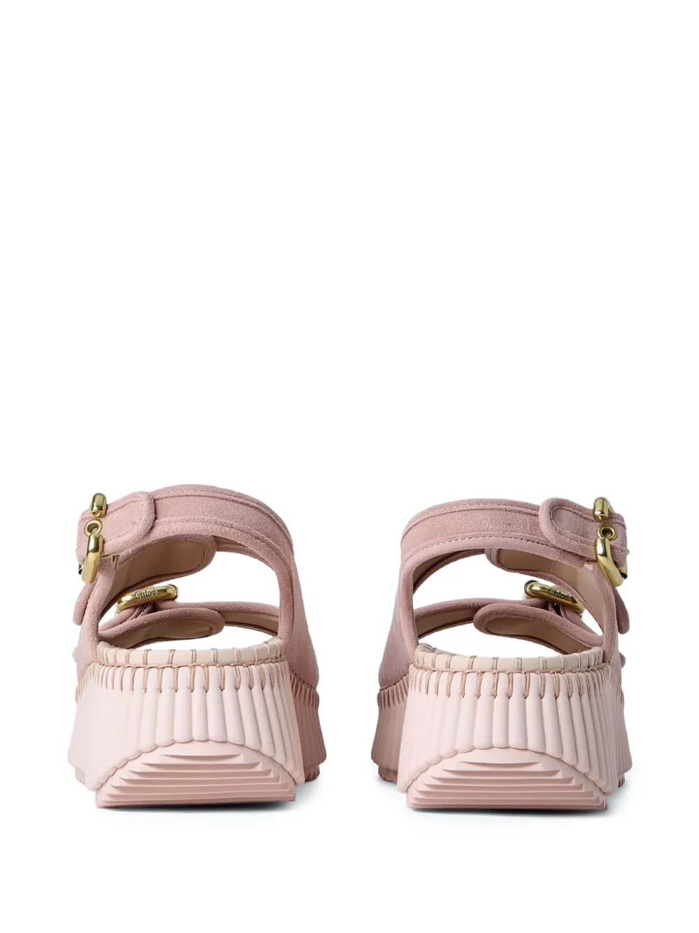 Chloé buckle-strap sandals Roze