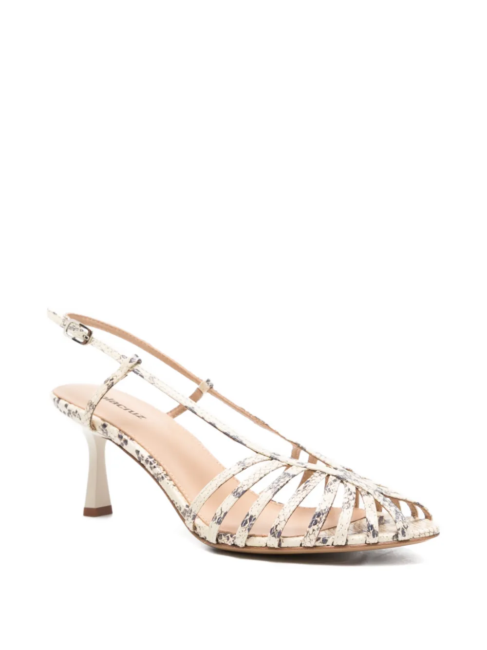 Lola Cruz strappy sandals Beige