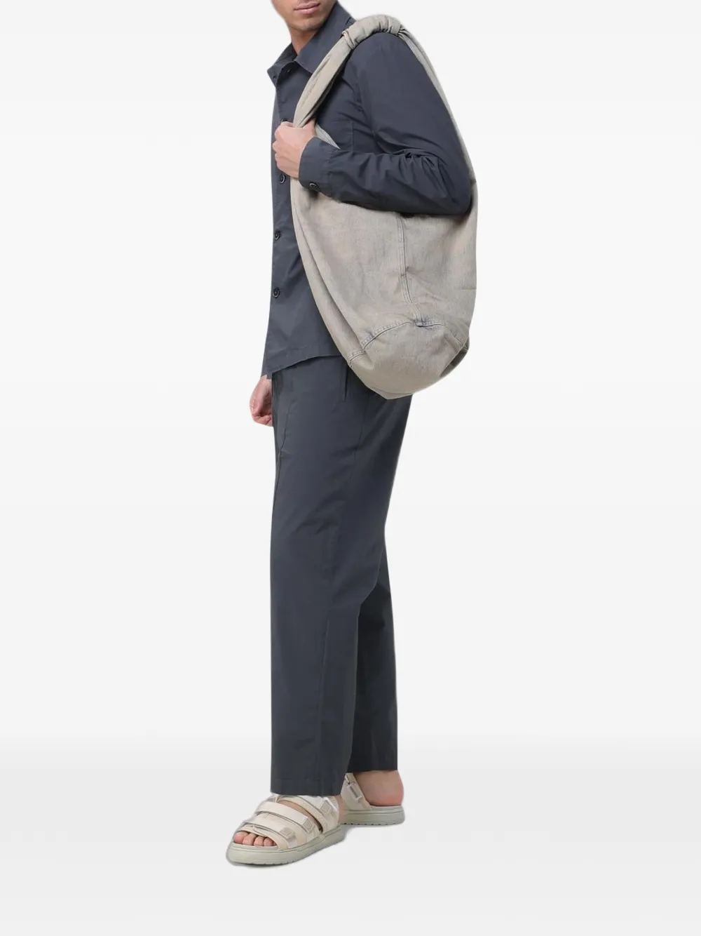 OUR LEGACY Drip schoudertas met geknoopt detail Blauw