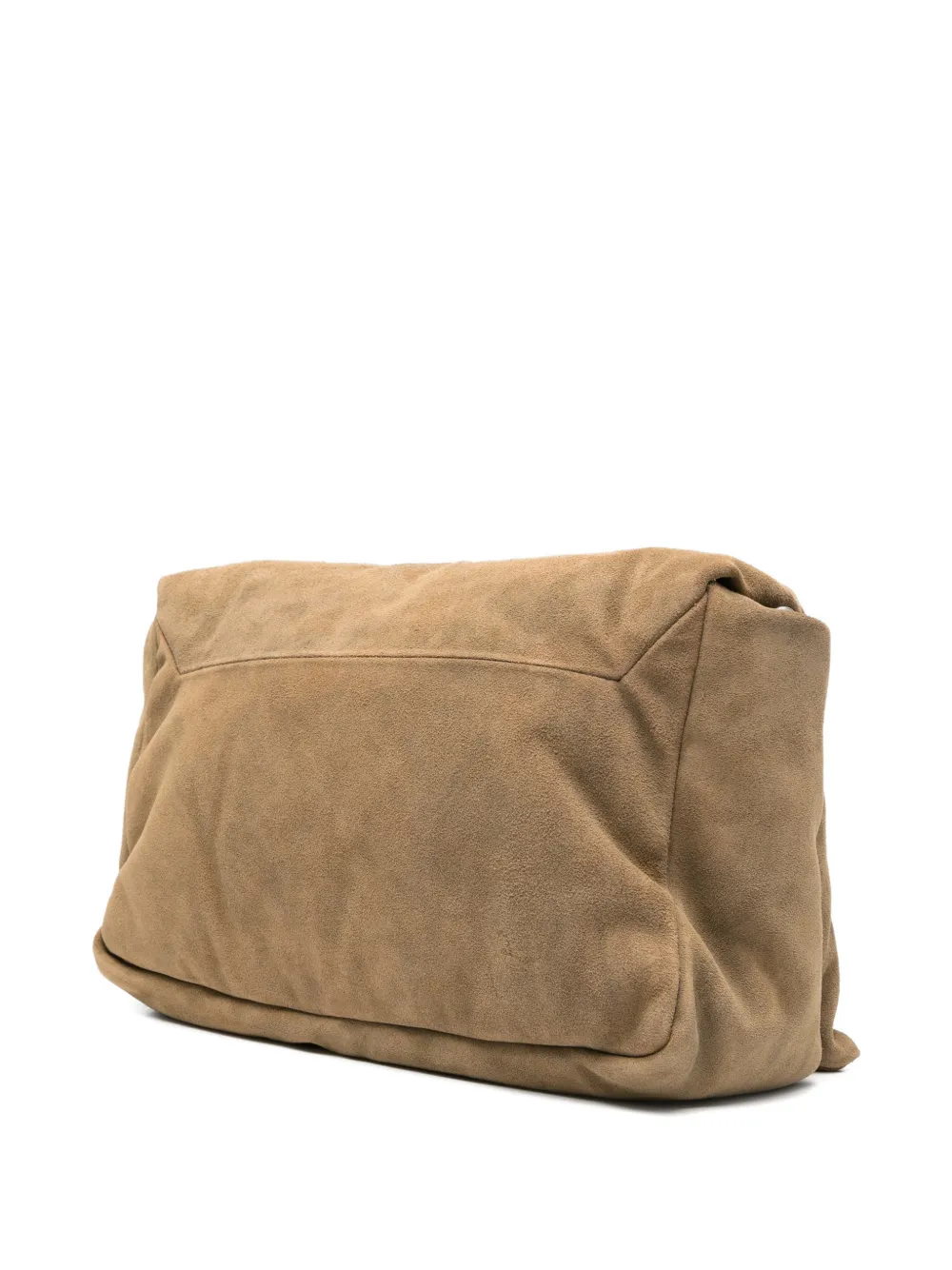  Rick Owens Big Pillow Griffin Leather Shoulder Bag - Neutrals 