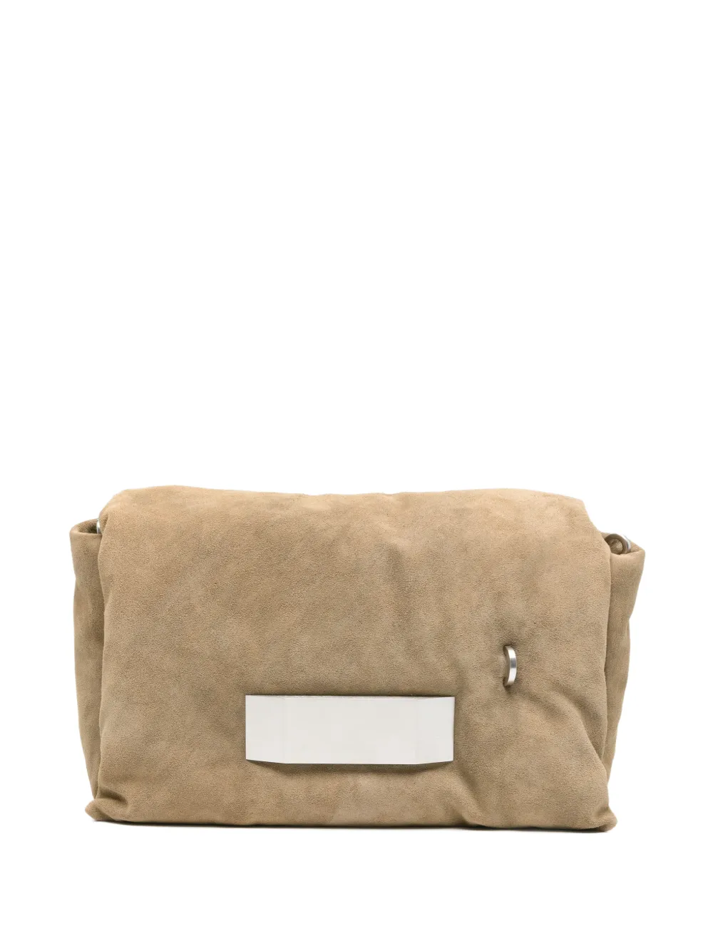 Rick Owens big Pillow Griffin leather shoulder bag - Toni neutri