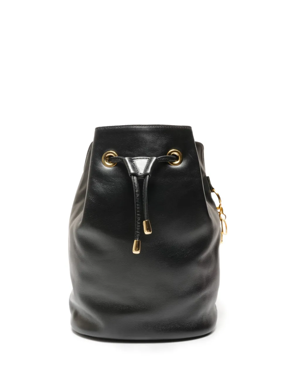 Christian Dior Pre-Owned 1980s drawstring leather backpack - Schwarz