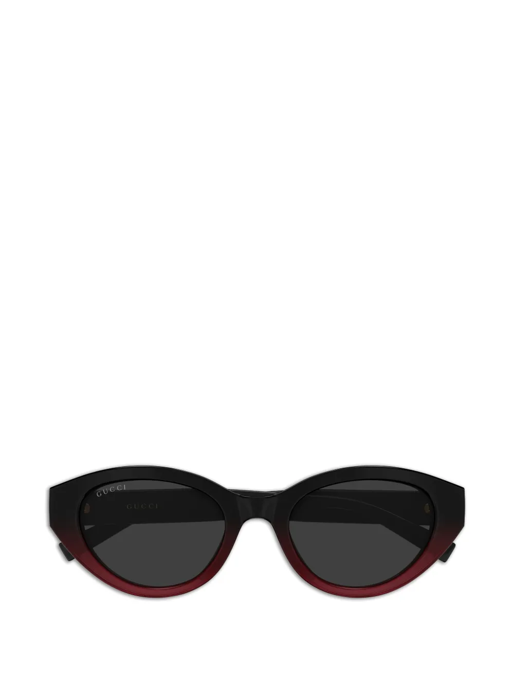 Gucci Eyewear oval-frame sunglasses - Nero