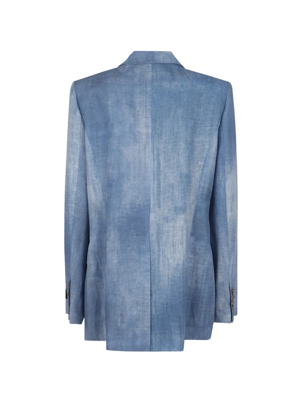 Ermanno Scervino Double-breasted Blazer - Blue 