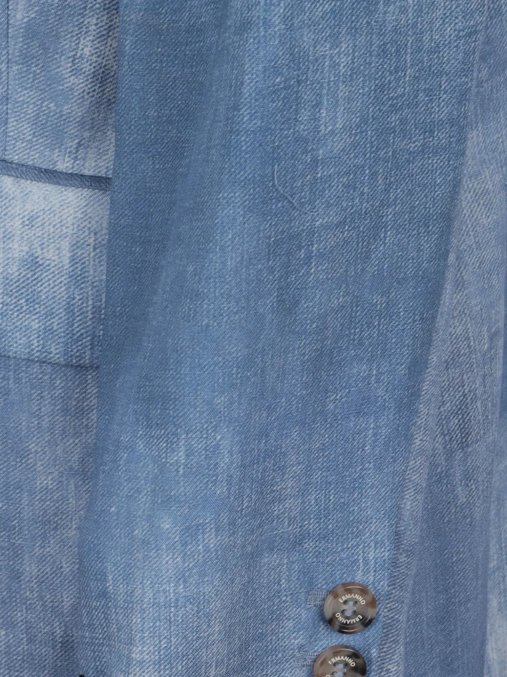  Ermanno Scervino Double-breasted Blazer - Blue 