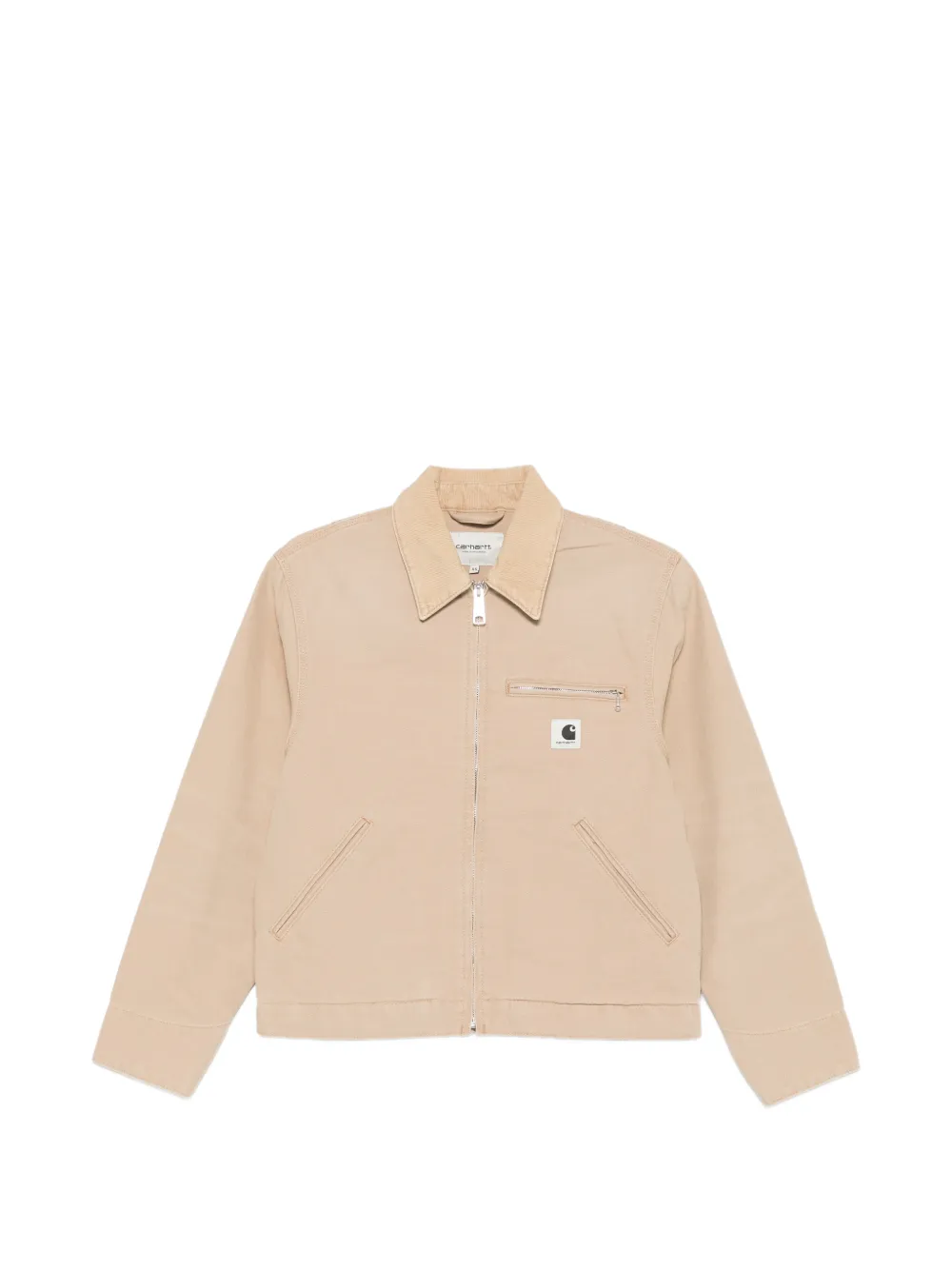Carhartt WIP Jacke mit Cordkragen und Reißverschluss - Nude