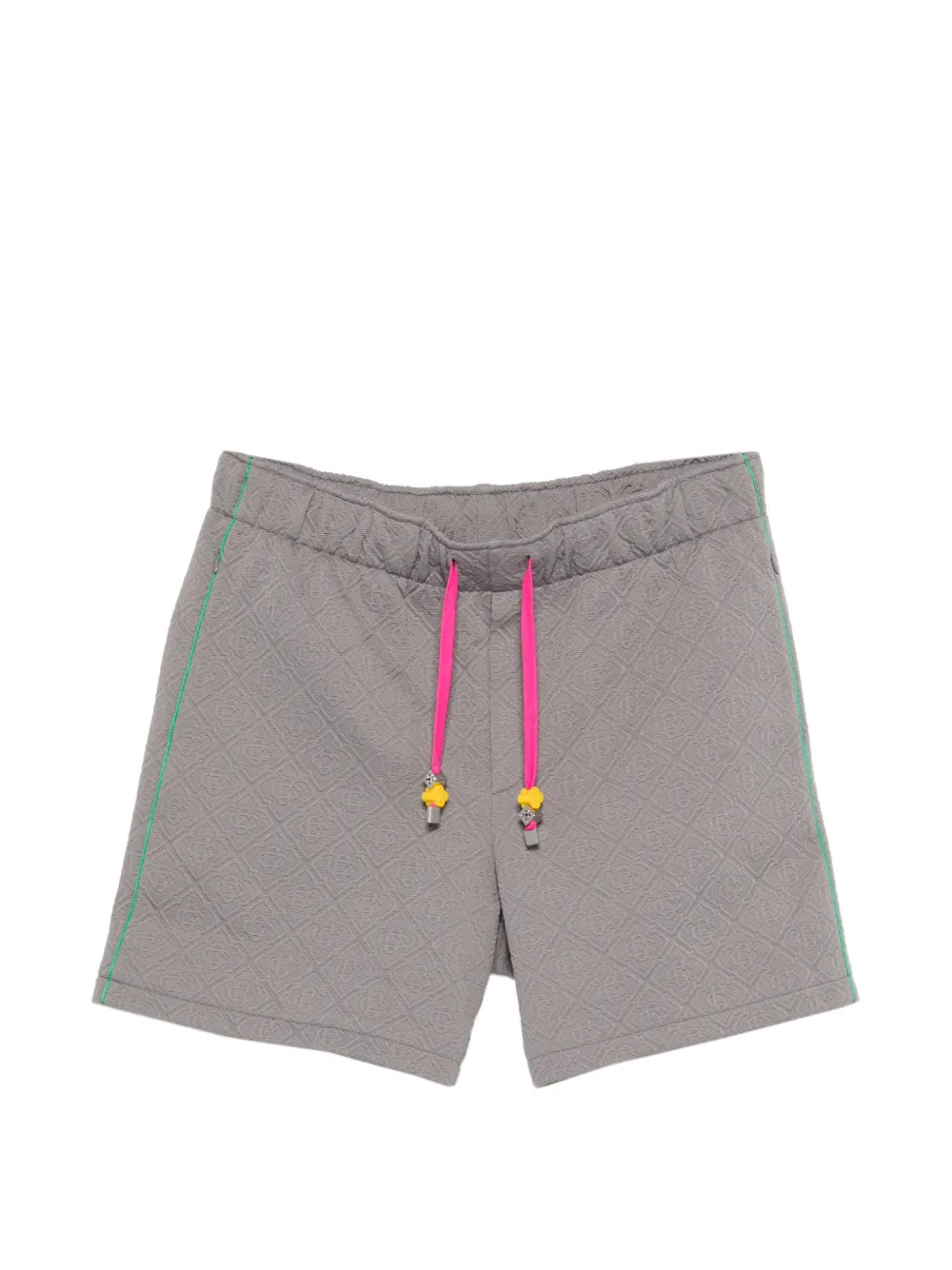 Casablanca logo-pattern shorts - Grigio