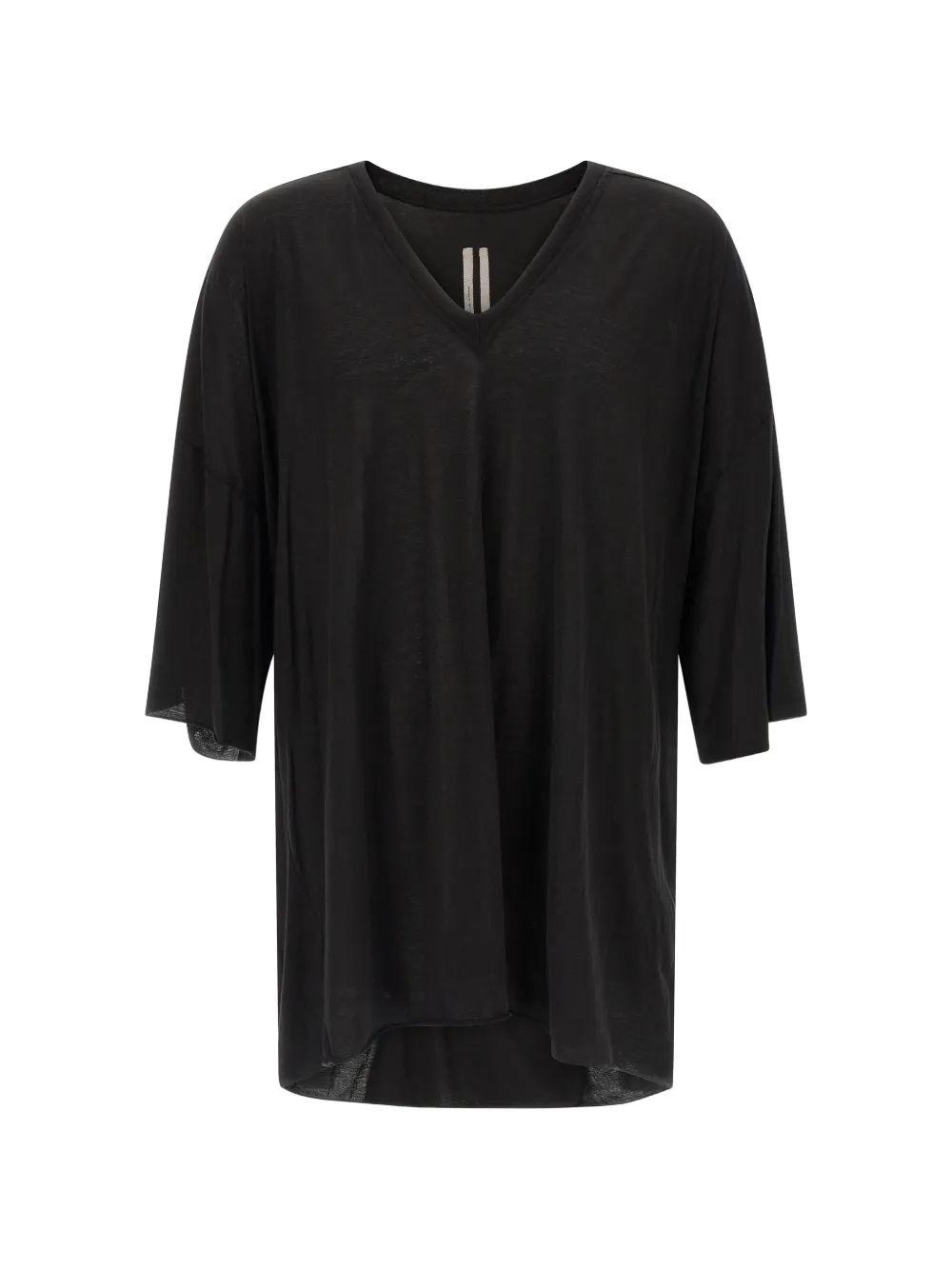 Rick Owens V-neck short-sleeve T-shirt - Nero