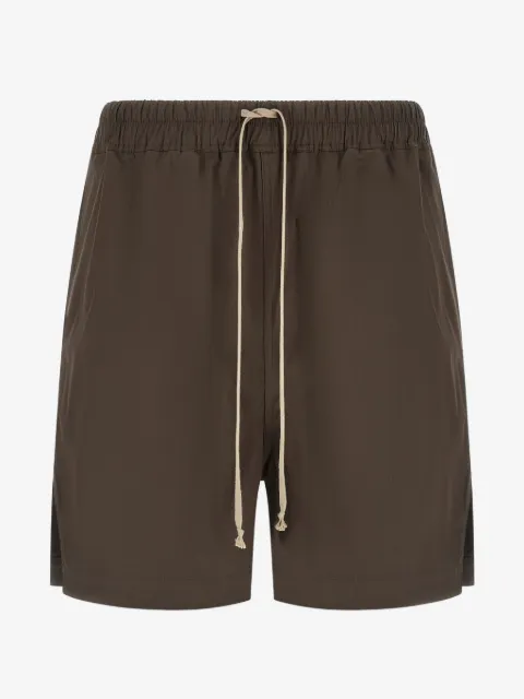 Rick Owens bermudas con cordones en la pretina