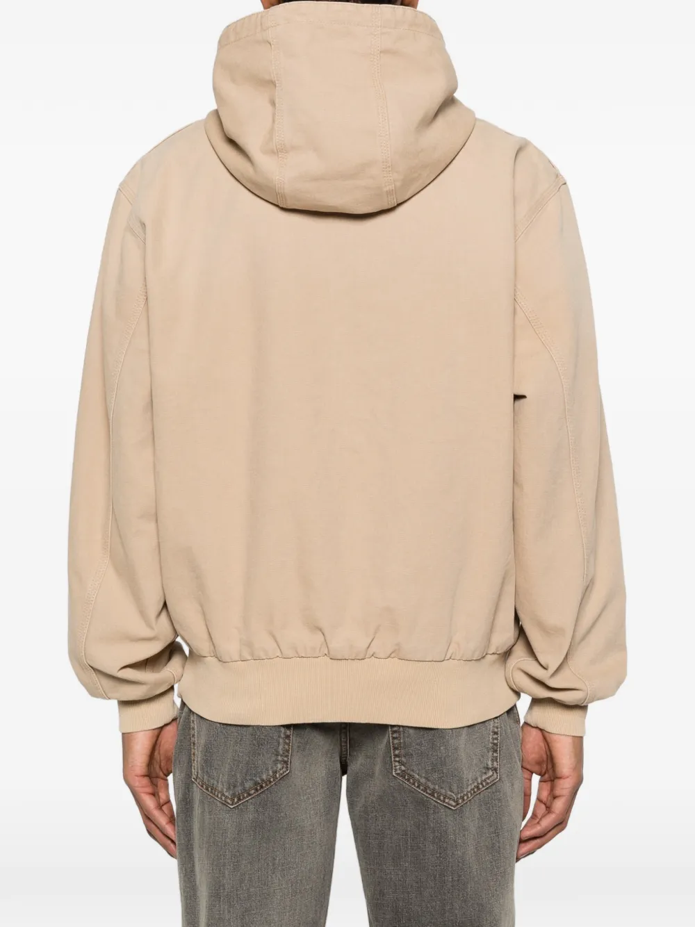 Carhartt WIP OG Active jack met capuchon en rits Beige