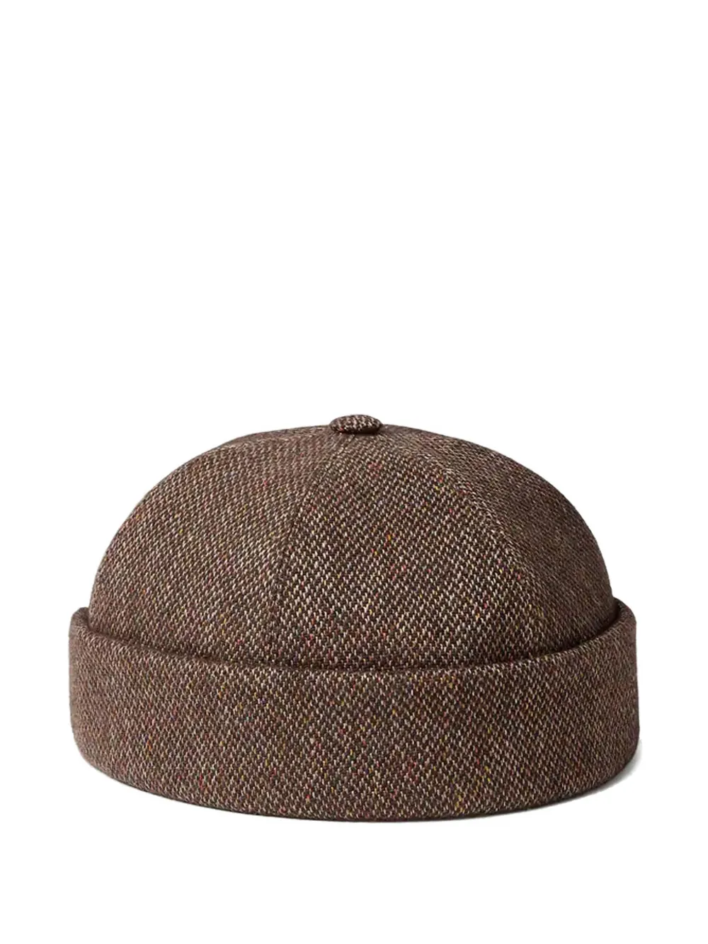 Loro Piana Patterned Hat In Brown