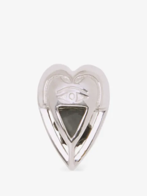 Capsule Eleven heart-shape stud earrings