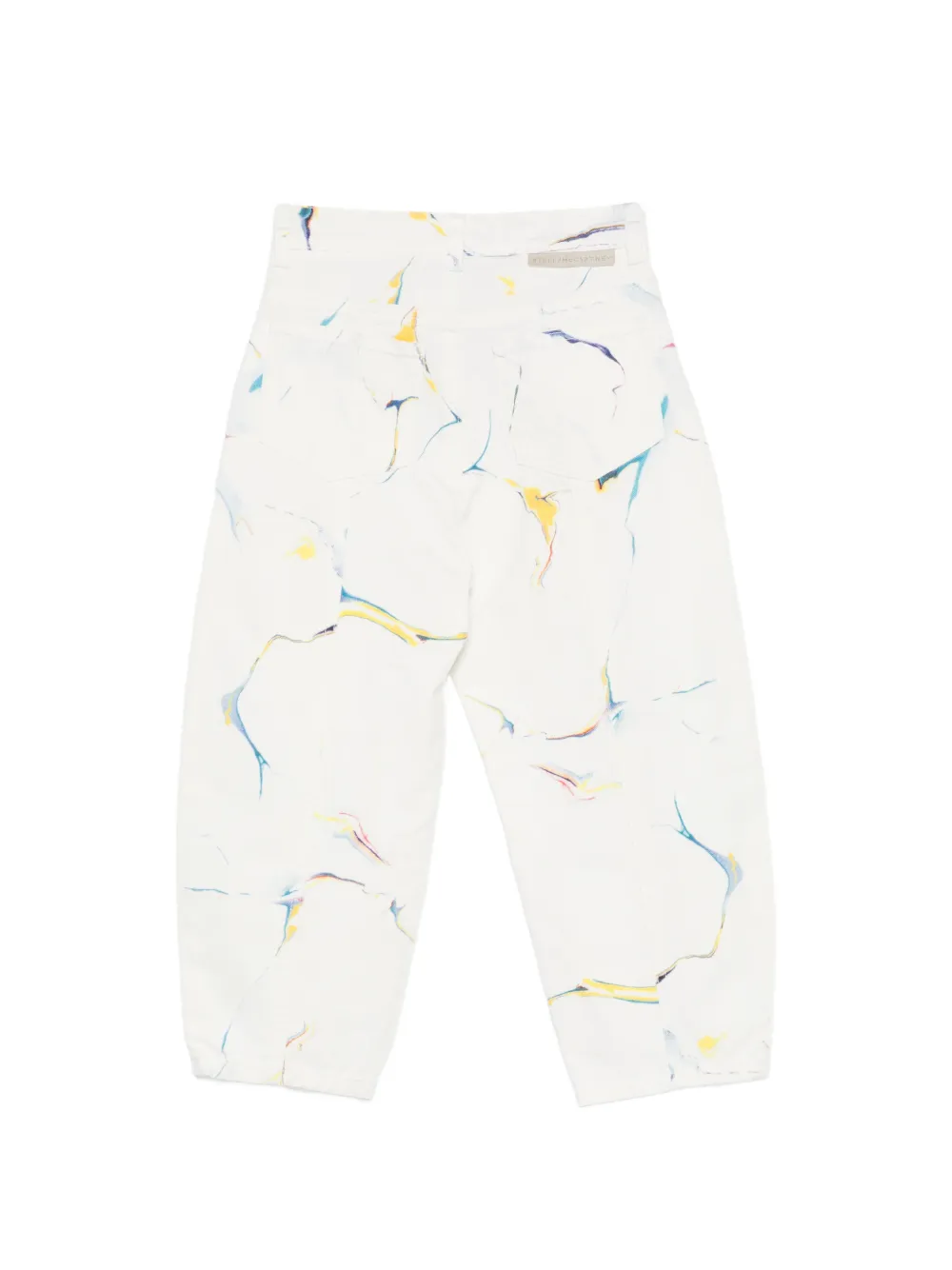Stella McCartney Kids Broek met print Wit