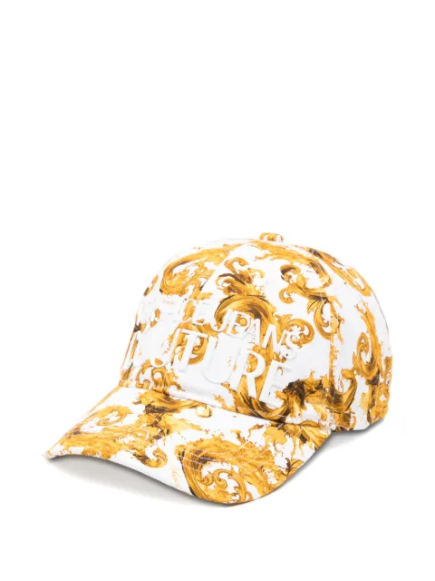 Versace Jeans Couture all-over pattern cap hat