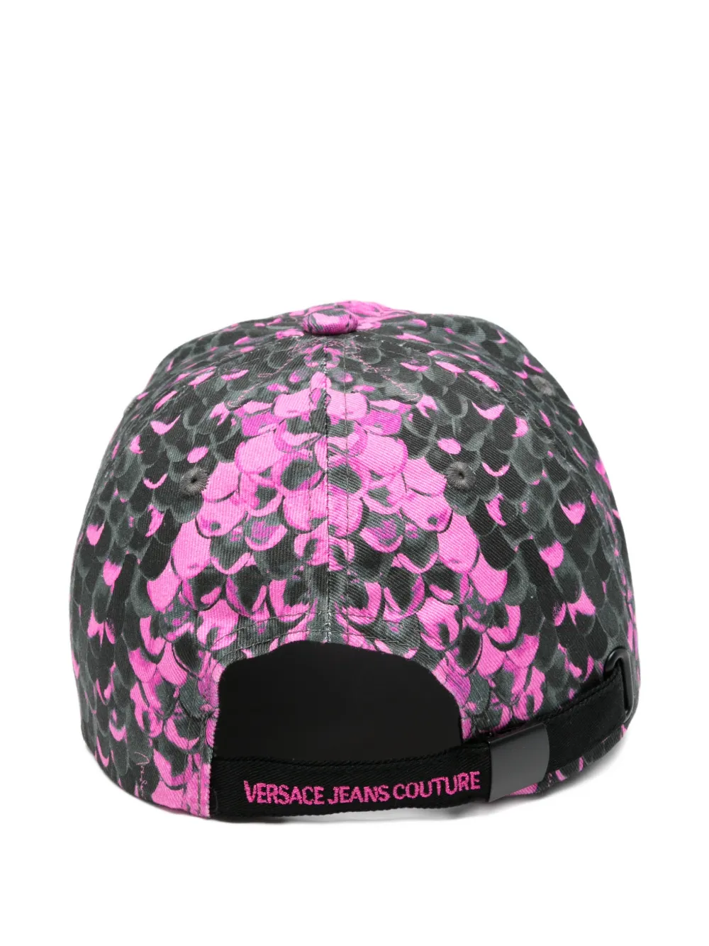 Versace Jeans Couture Patterned Cap Hat In Multi