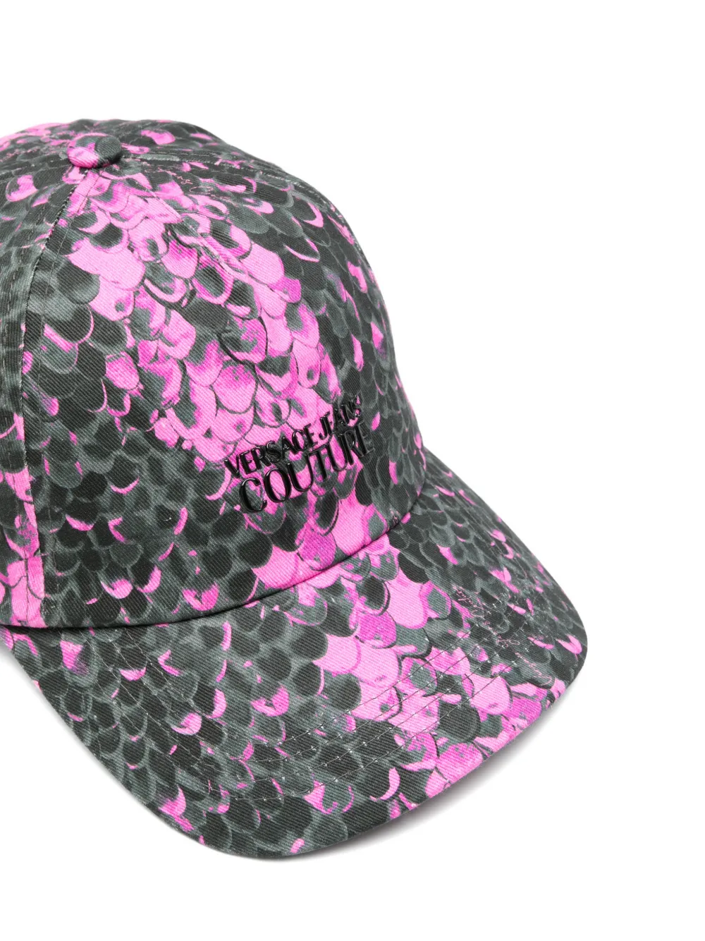 Versace Jeans Couture Patterned Cap Hat In Multi