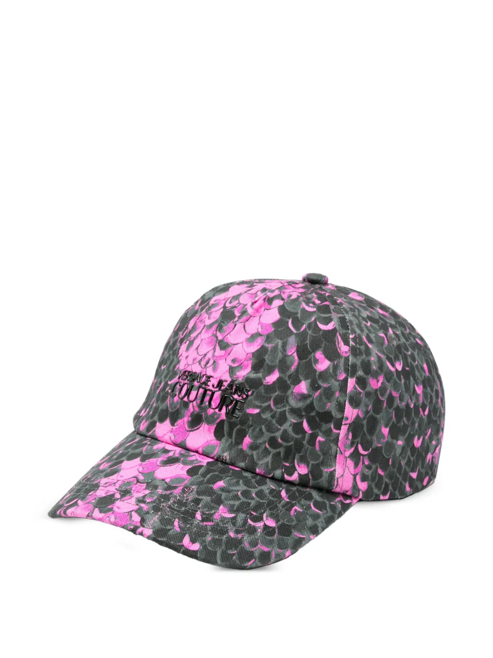 Versace Jeans Couture patterned cap hat - Nero