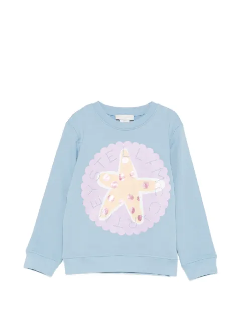 Stella McCartney Kids sweatshirt med søstjernetryk