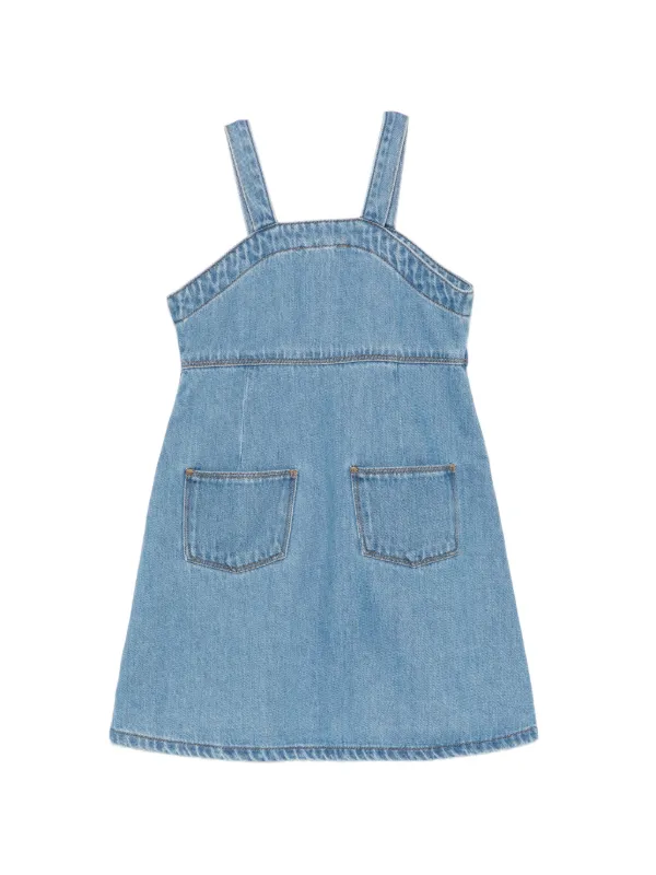 Stella McCartney Kids スターディテール ワンピース | ブルー 