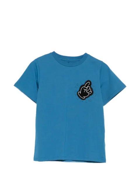 Stella McCartney Kids playera con detalle del logo