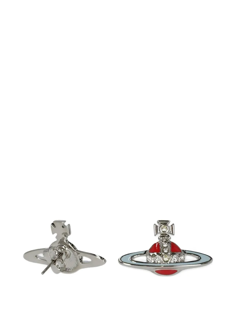 Vivienne Westwood orb embellished earrings - Argento