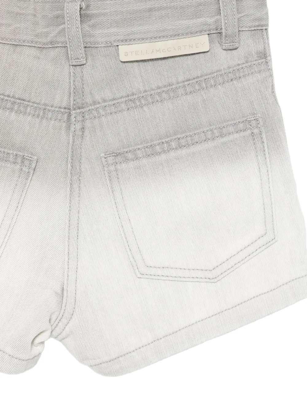Stella McCartney Kids Zwembroek met ombré-effect Grijs