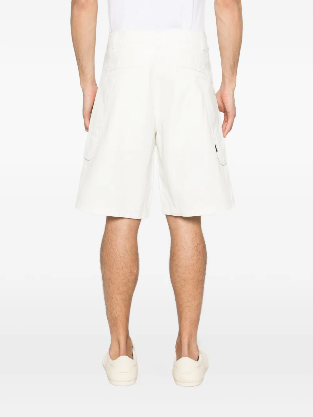 Arte Antwerp Shorts met cargo zak Wit