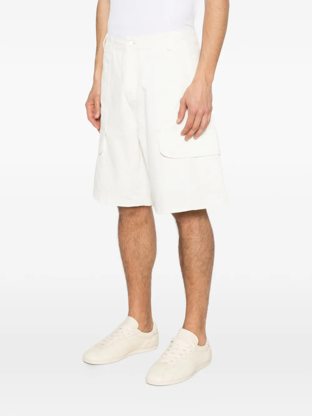 Arte Antwerp Shorts met cargo zak Wit