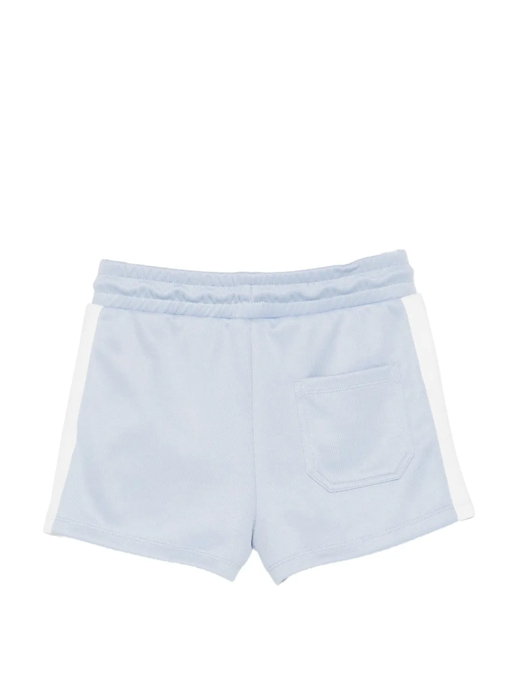 Stella McCartney Kids Shorts met logo Blauw