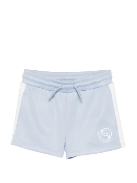 Stella McCartney Kids shorts con detalle del logo