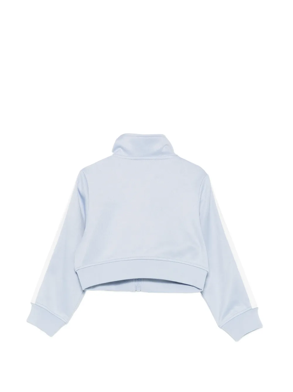  Stella Mccartney Kids Pull Zippé à Rayures - Bleu 