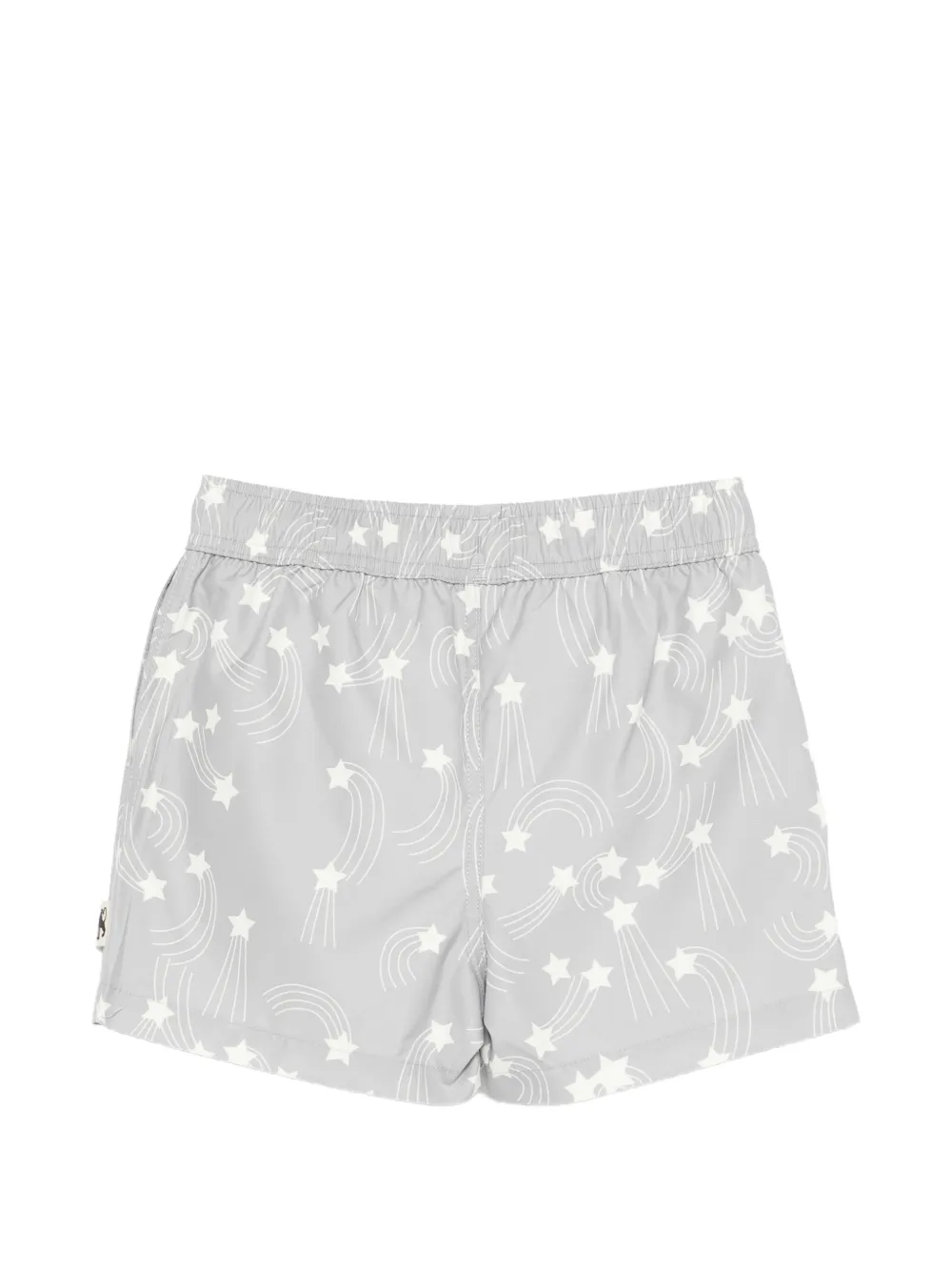 Mini Rodini Starfall Star-print Swim Shorts - Grey 