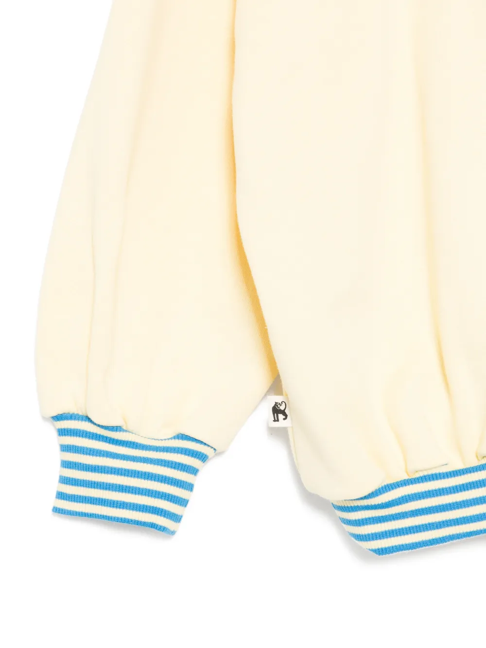  Mini Rodini Sudadera Con Bordado To The Moon - Amarillo 