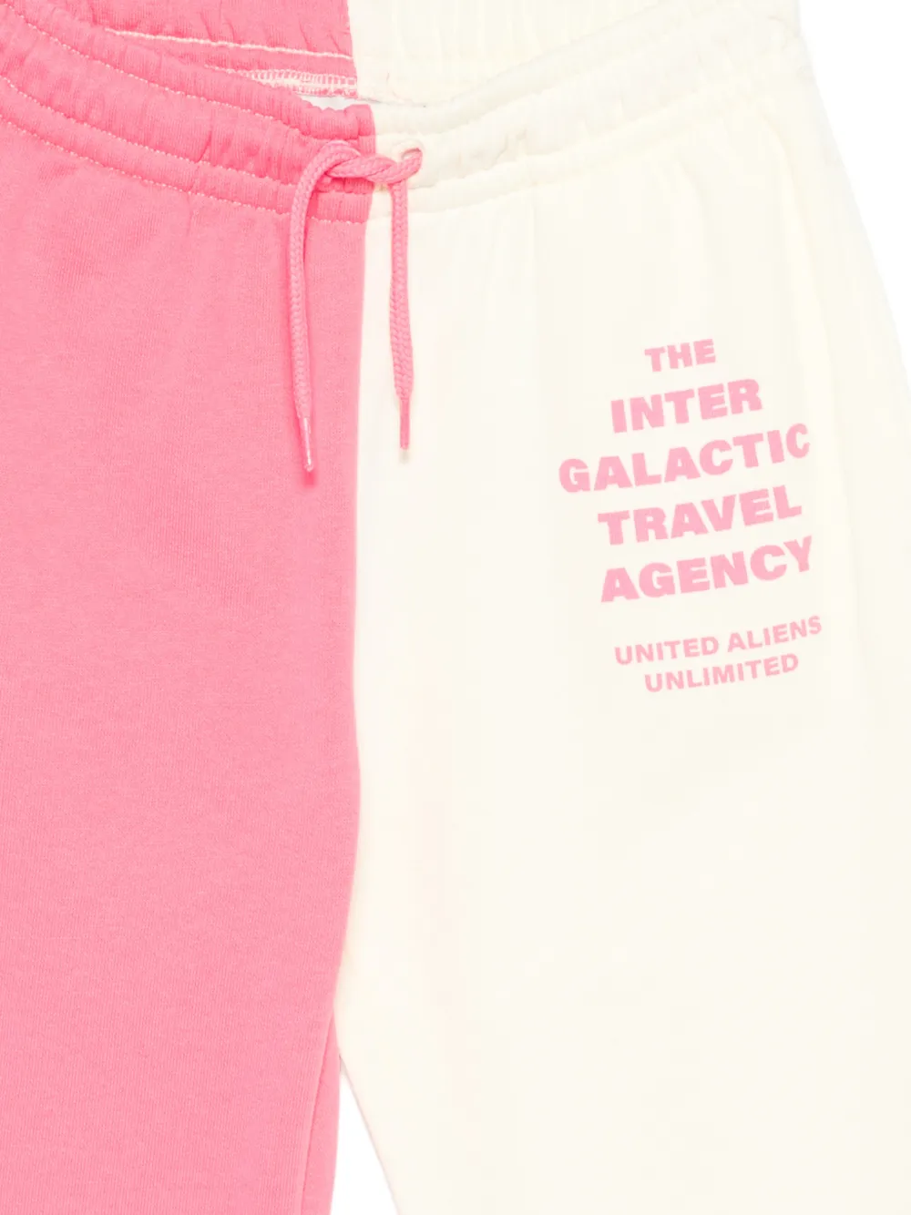  Mini Rodini Travel Agency Track Pants - Pink 