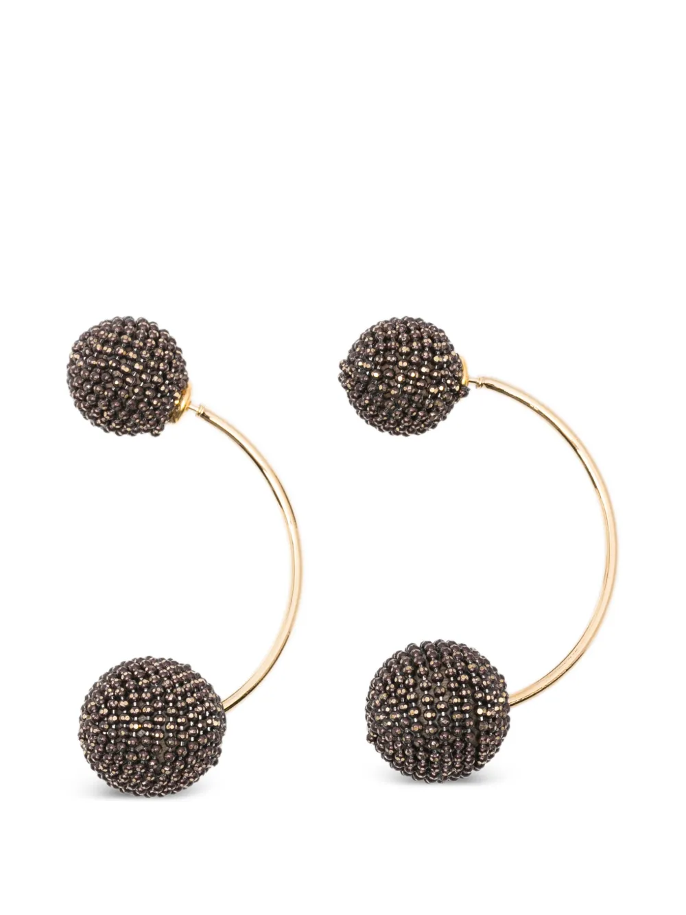 Fabiana Filippi beaded earrings - Gold