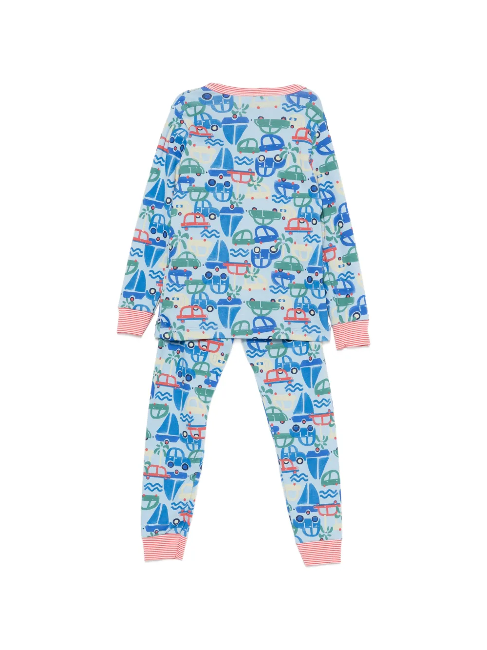  Petit Bateau Pijama A Rayas - Azul 