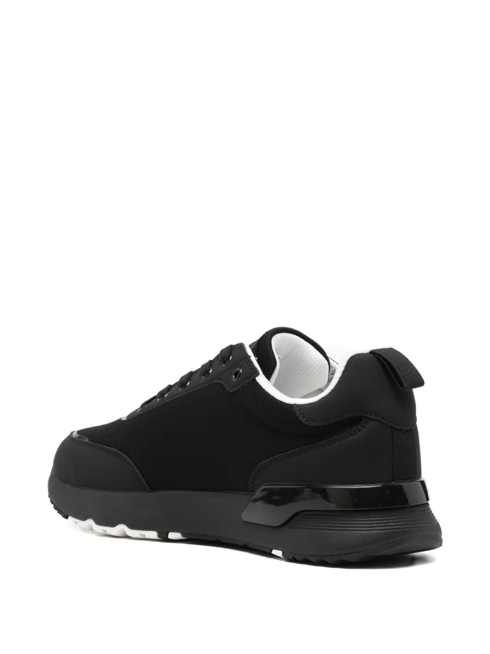 Versace Jeans Couture logo-detail lace-up sneakers Zwart