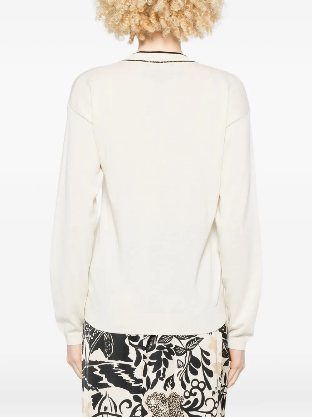 Fabiana Filippi Trui met V-hals Wit