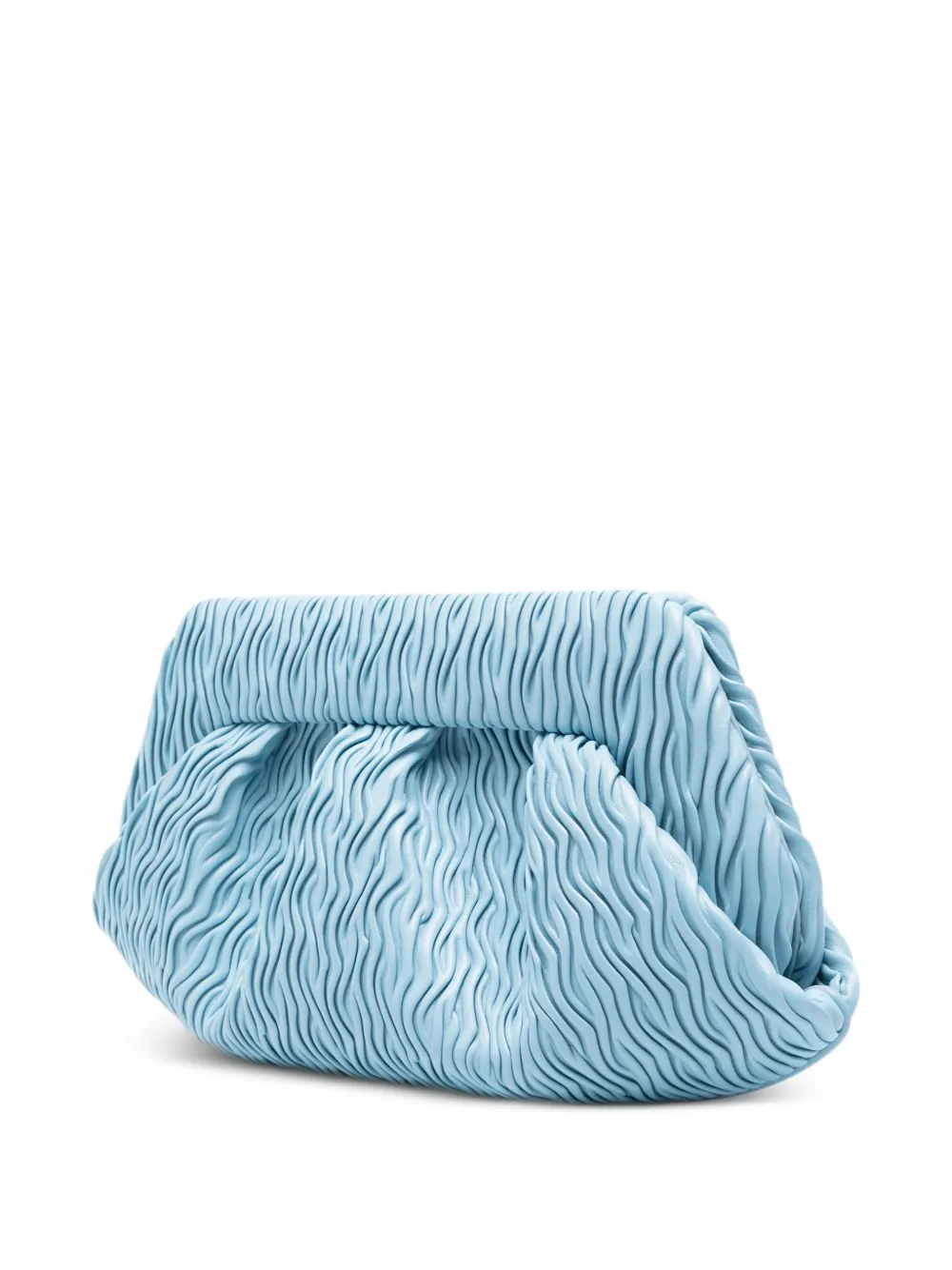  Themoirè Bolso De Mano Fruncido - Azul 