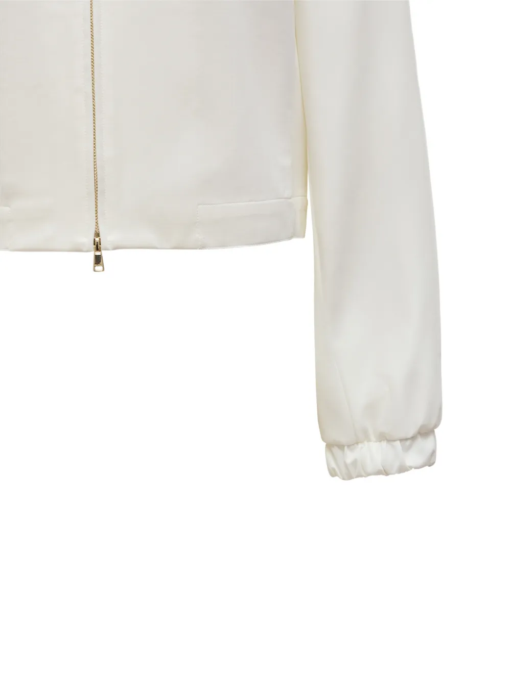  Max Mara Zip Jacket - White 