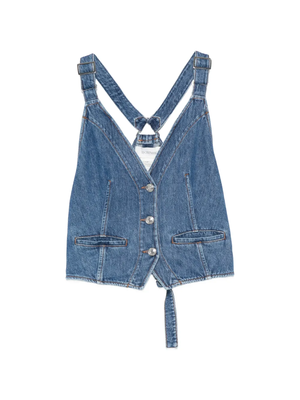 Sportmax Dama button-up top - Blue