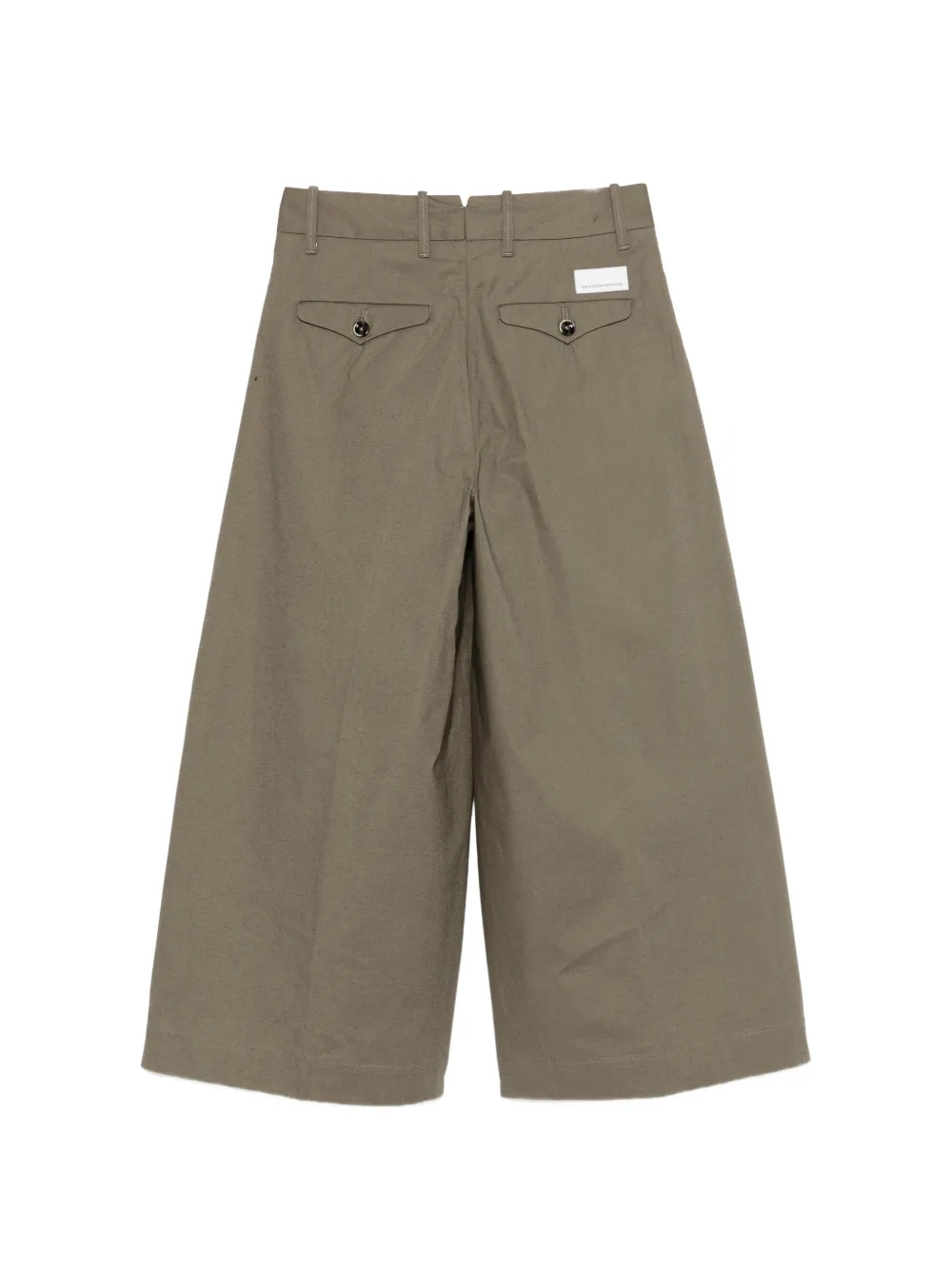 Nine In The Morning Fiammetta geplooide broek Bruin