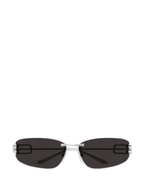 Balenciaga Eyewear lunettes de soleil rectangulaires à logo