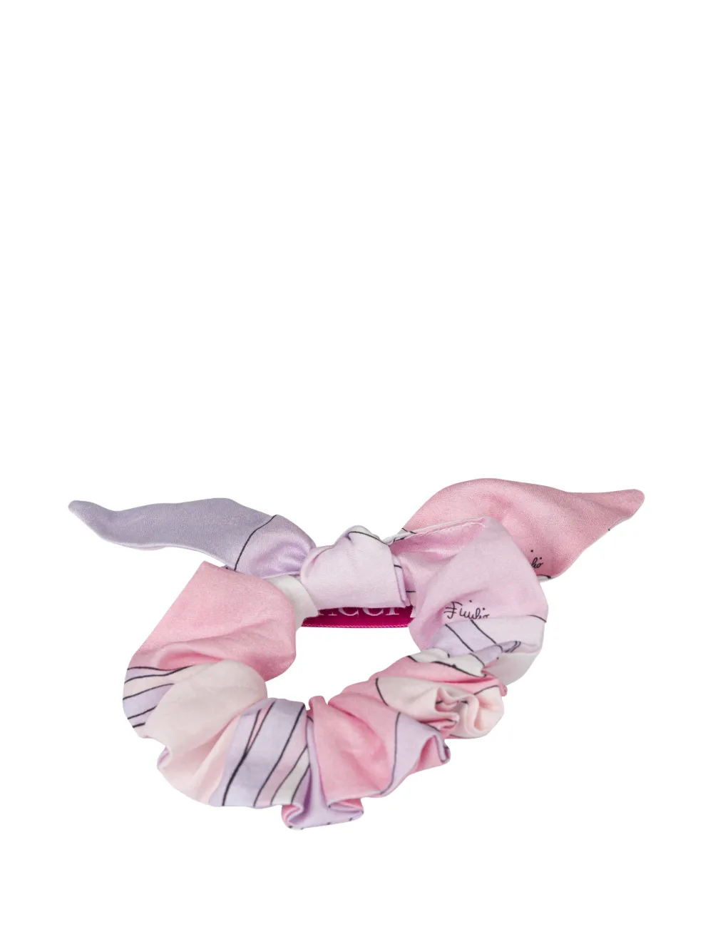 PUCCI Junior printed bow hair accessory - Rosa