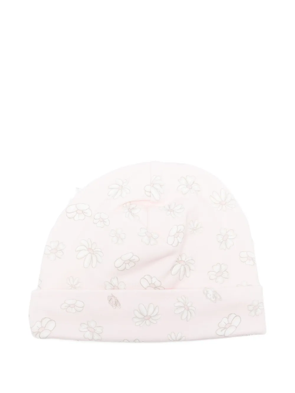 Monnalisa floral beanie hat - Rosa