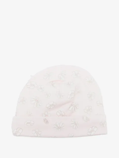 Monnalisa floral beanie hat