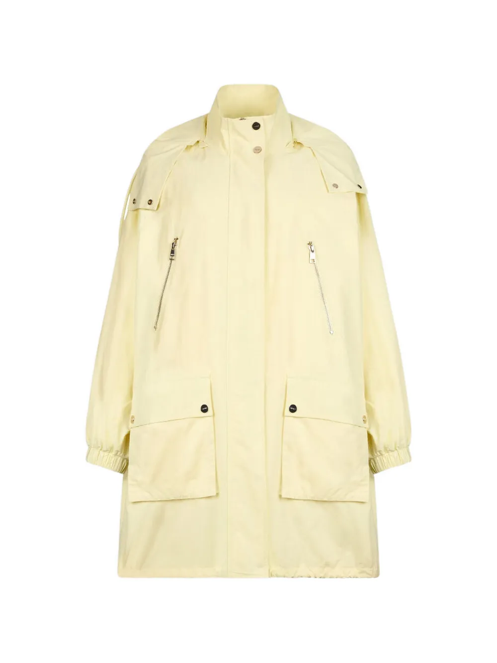 LIU JO Kapuzenparka mit Taschen - Gelb