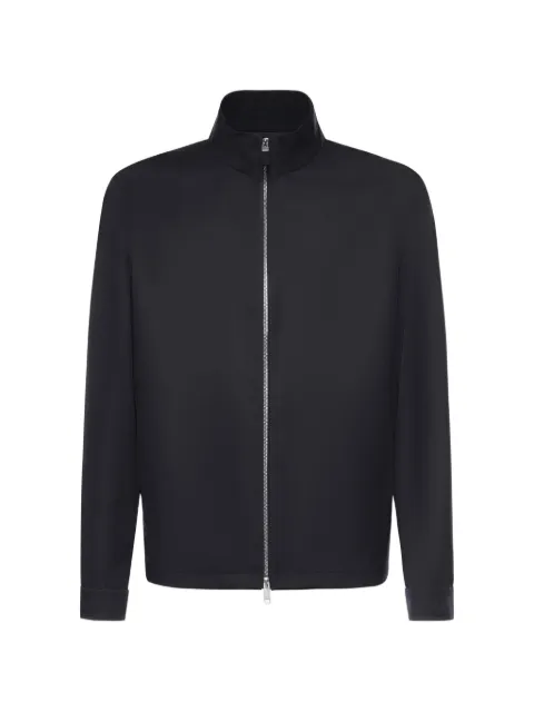Zegna zip collar jacket